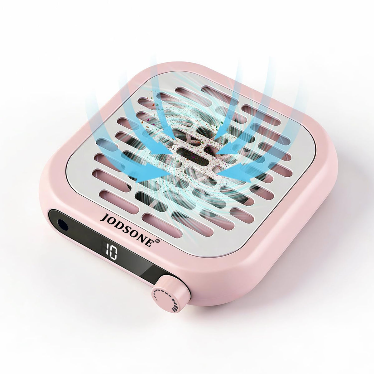 JODSONE 6000RPM mini nail dust collector front view suitable for quick cleanup