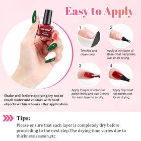 JODSONE air-dry nails for quick results without curing lamps