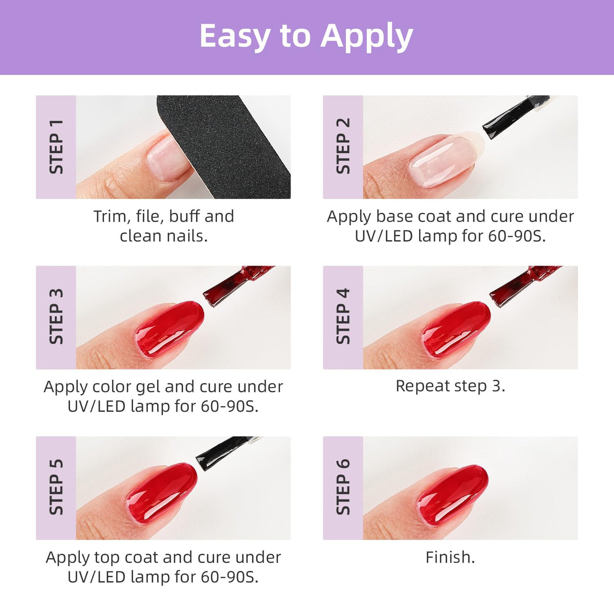 JODSONE color range offering year-round styling options for nails.