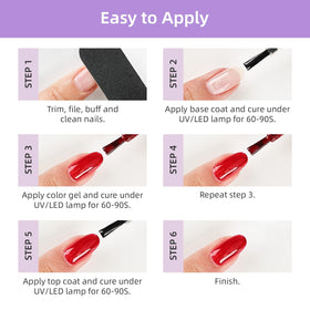 JODSONE color range offering year-round styling options for nails.