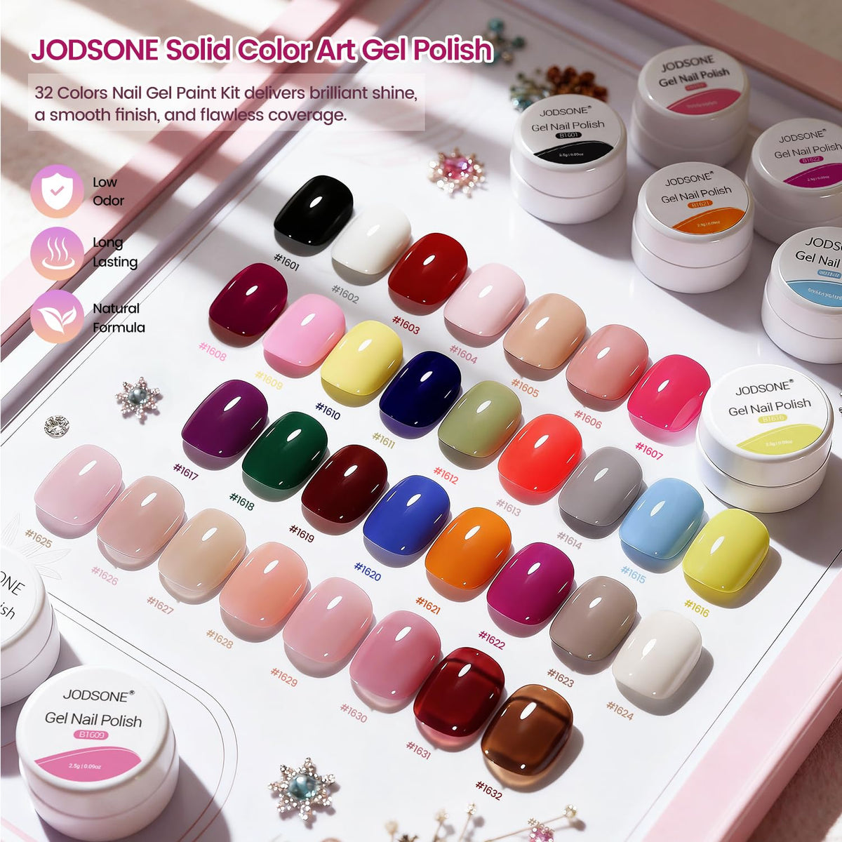 JODSONE cuticle trimmer helps neat prep before polish.