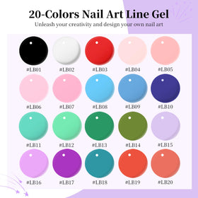 JODSONE 20-color pigments offer vibrant options for layered designs