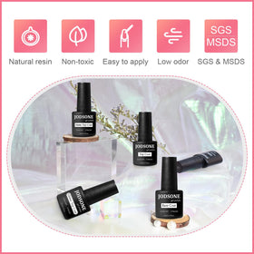 JODSONE glitter top coat adding sparkling shimmer and protection