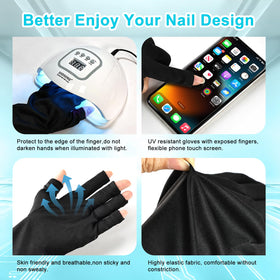 JODSONE gloves included to protect fingers during curing