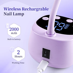 JODSONE gooseneck bend offers flexible positioning for comfortable nail sessions
