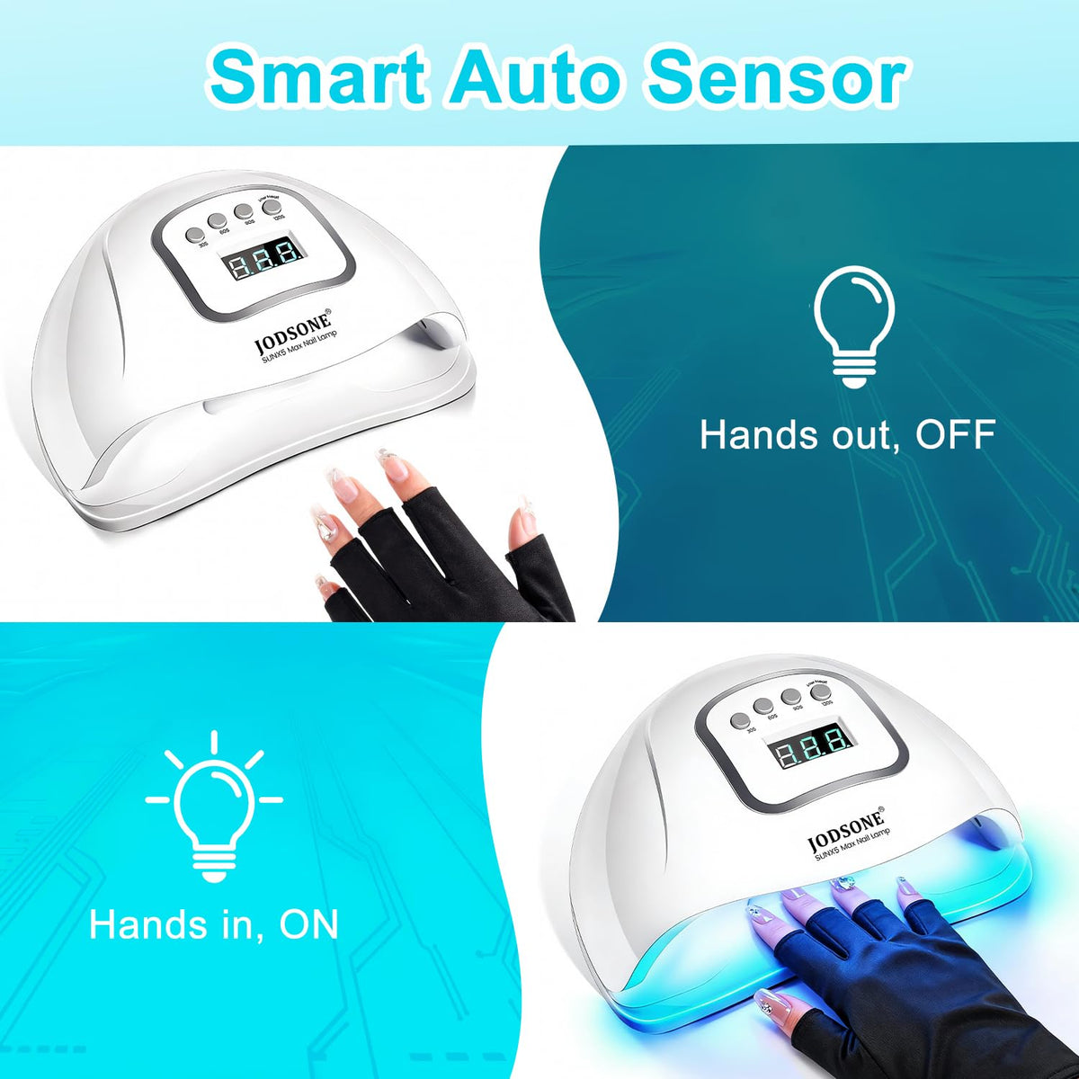 JODSONE intelligent induction with LCD display for timed sessions