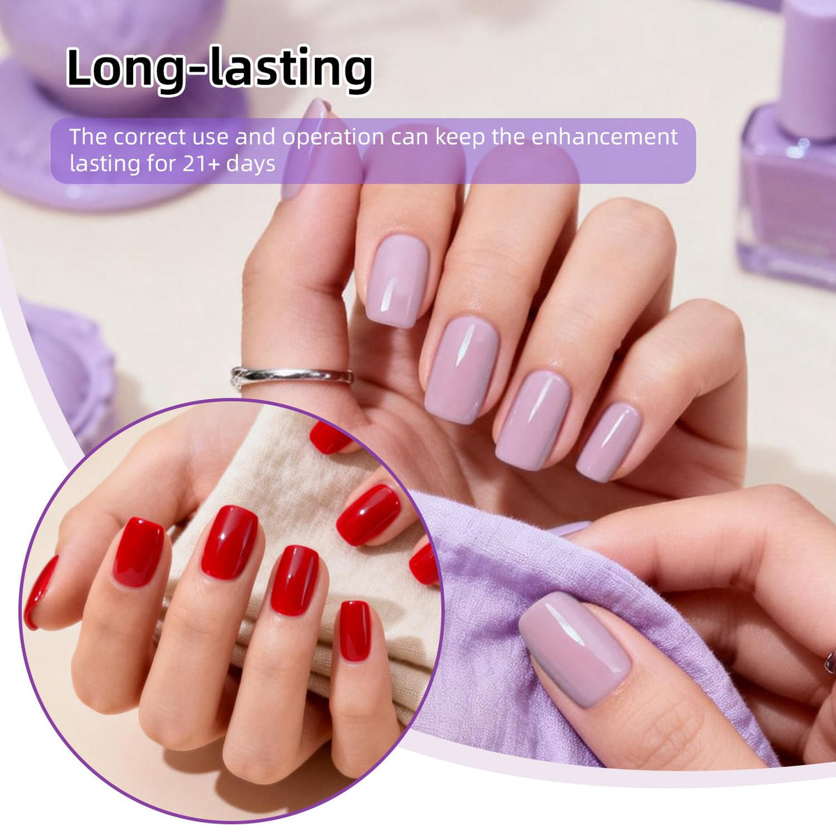 JODSONE manicure tools for complete at-home nail care.