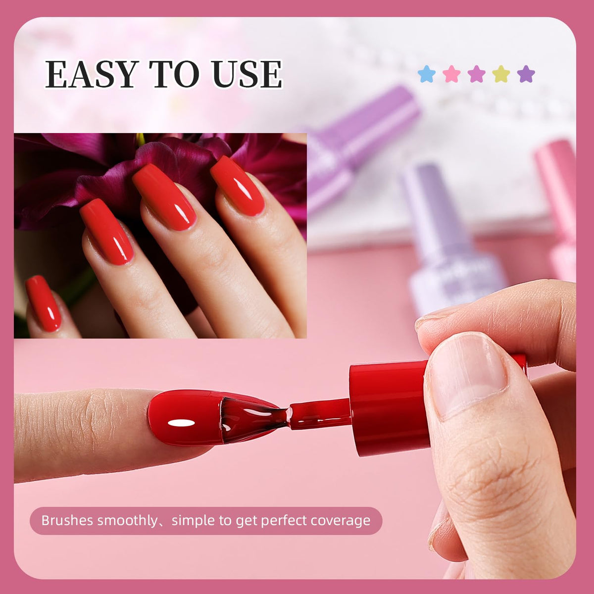 JODSONE 4-mode nail lamp enables efficient curing at home.