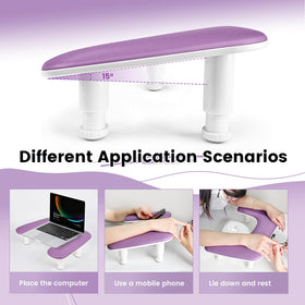 JODSONE nail tray anti-slip base adds stability during manicure or pedicure tasks.