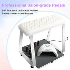 JODSONE detachable stainless foot rest showing durable design