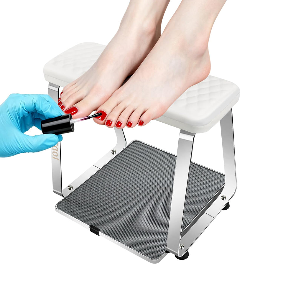 JODSONE pedicure foot rest with soft cushion for comfortable nail sessions