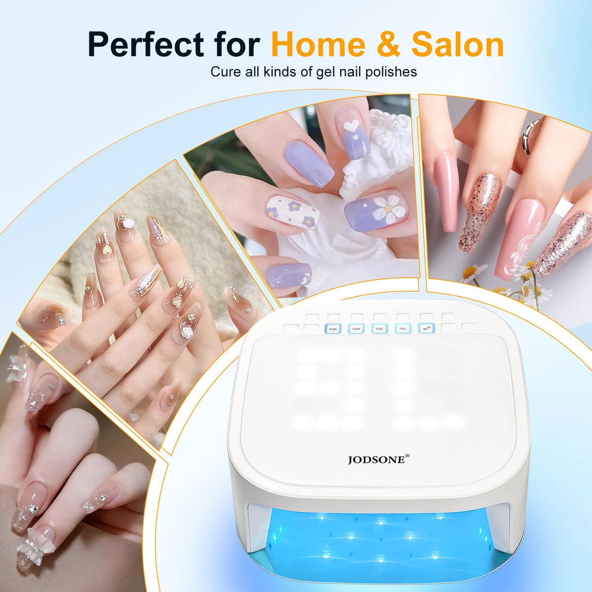 JODSONE-professional-salon-home-use supports versatile nail care in any setting.