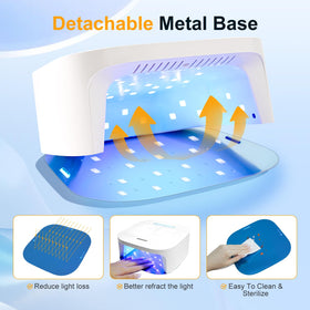 JODSONE-removable-magnetic-base enables easy cleaning and repositioning between nails.