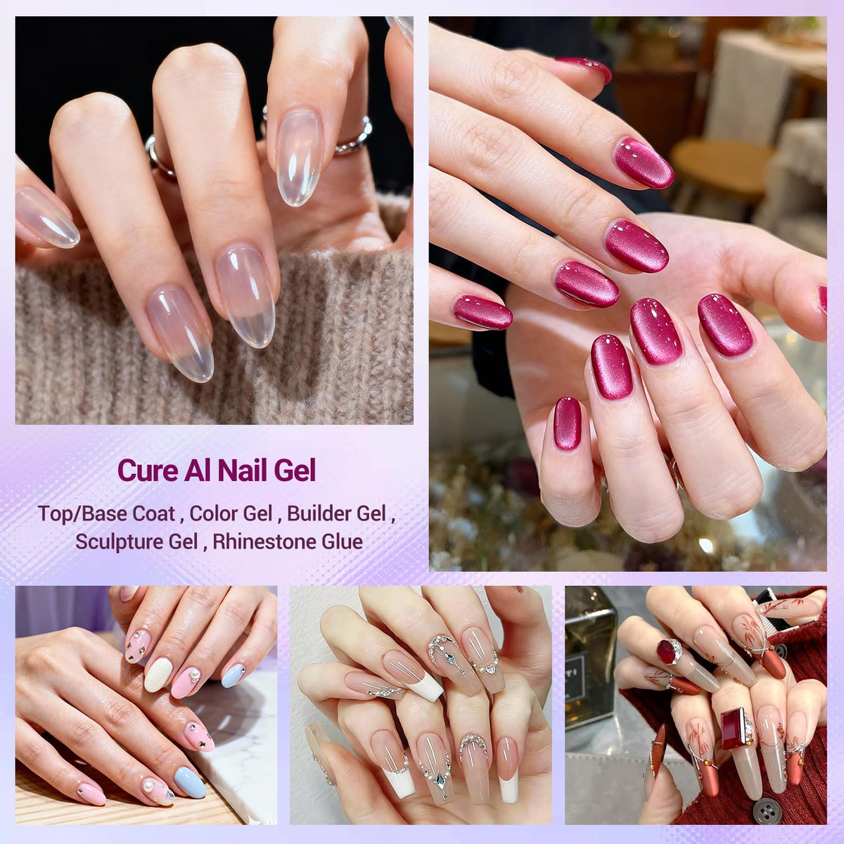 Travel-friendly rechargeable nail lamp for mobile manicures.
