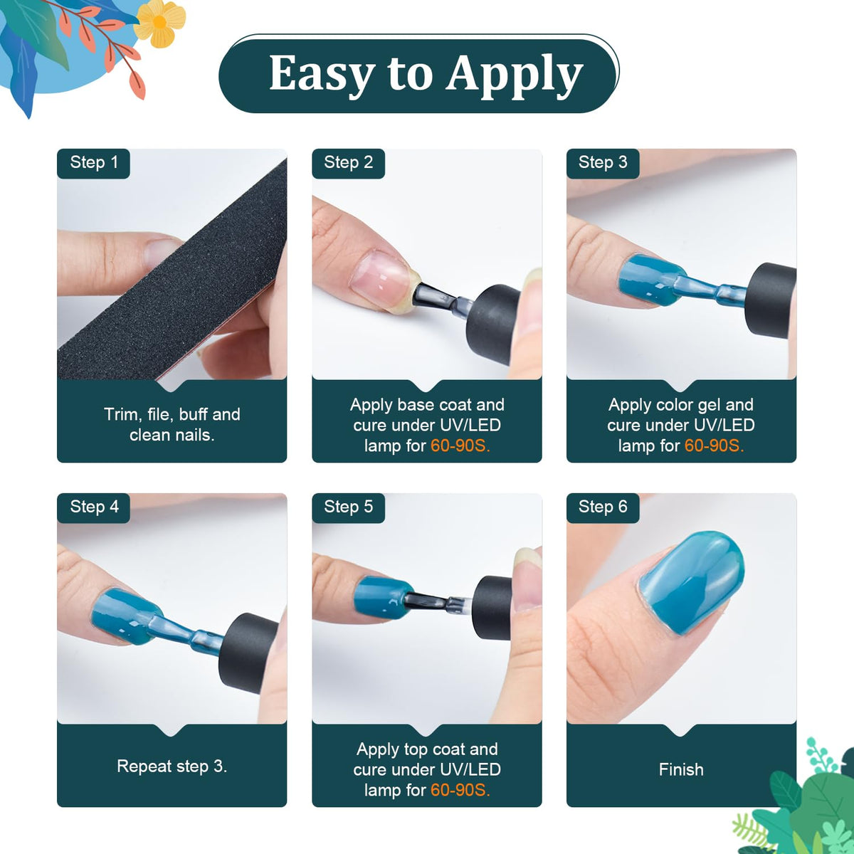 JODSONE gel polish designed for long-lasting wear at home