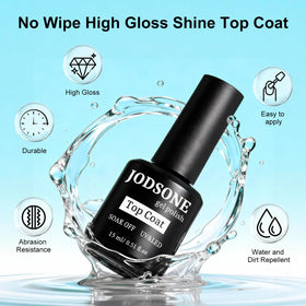 JODSTONE top coat bottle for glossy durable finish