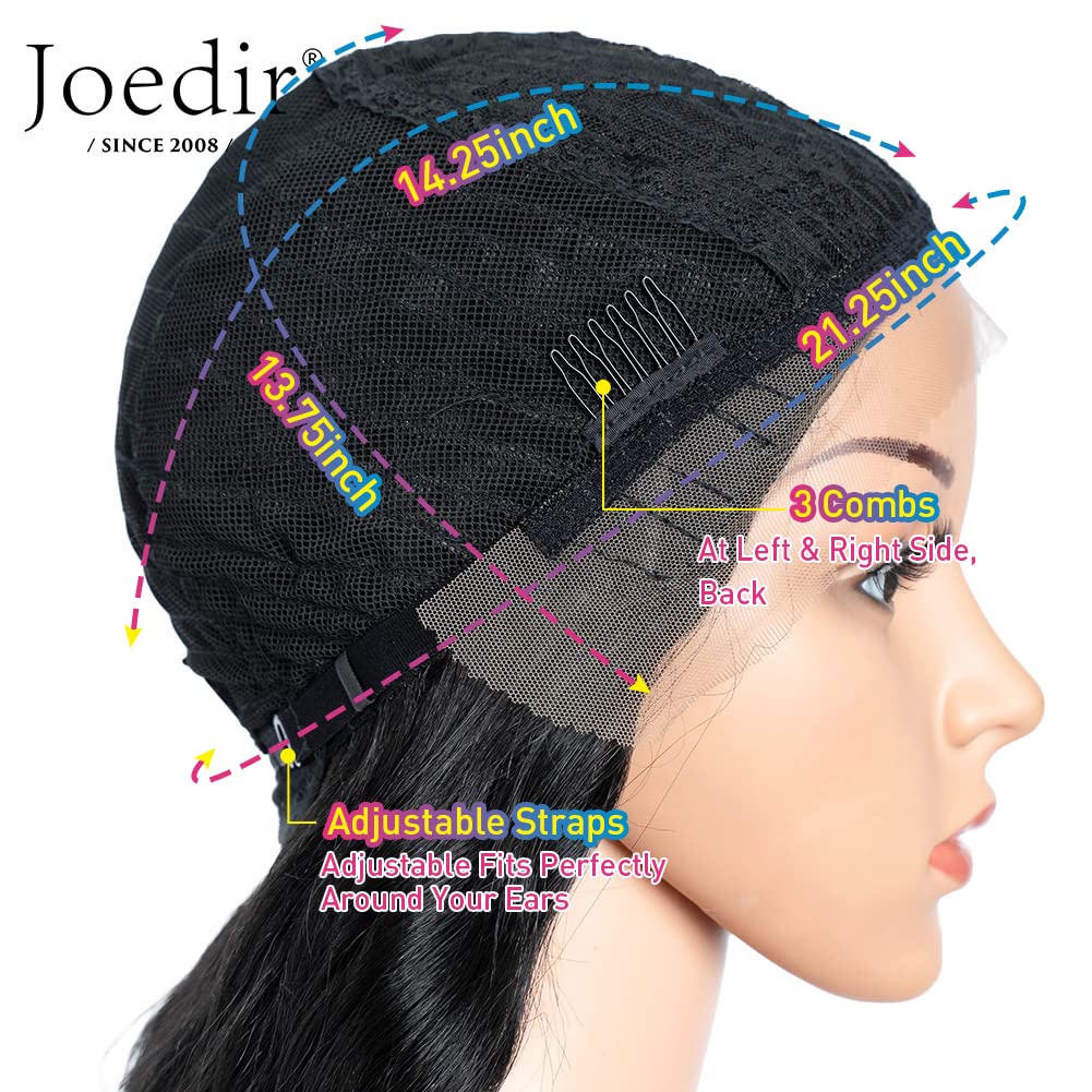 Joedir heat resistant fiber wig, styling up to 380F with confidence.
