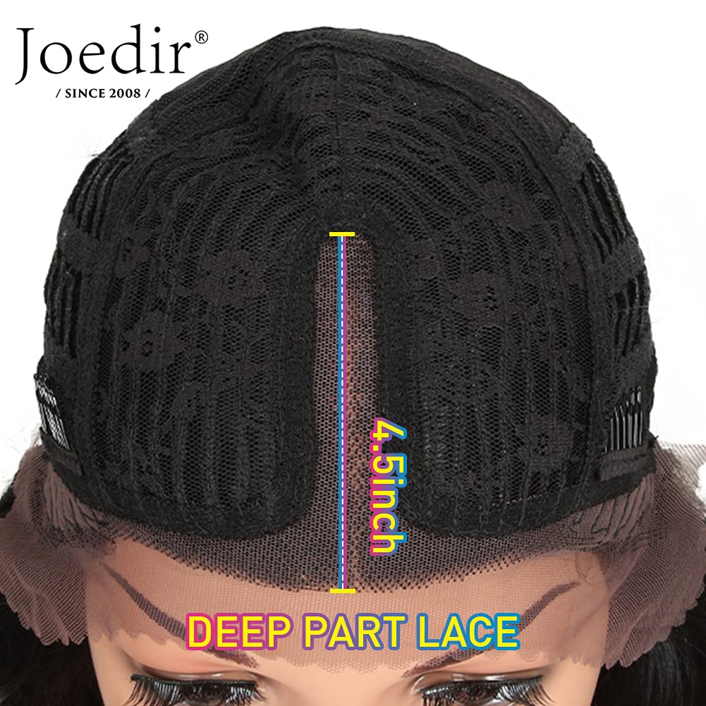 Joedir natural-looking lace wig blending with skin for realism