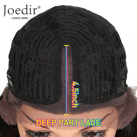 Joedir natural-looking lace wig blending with skin for realism