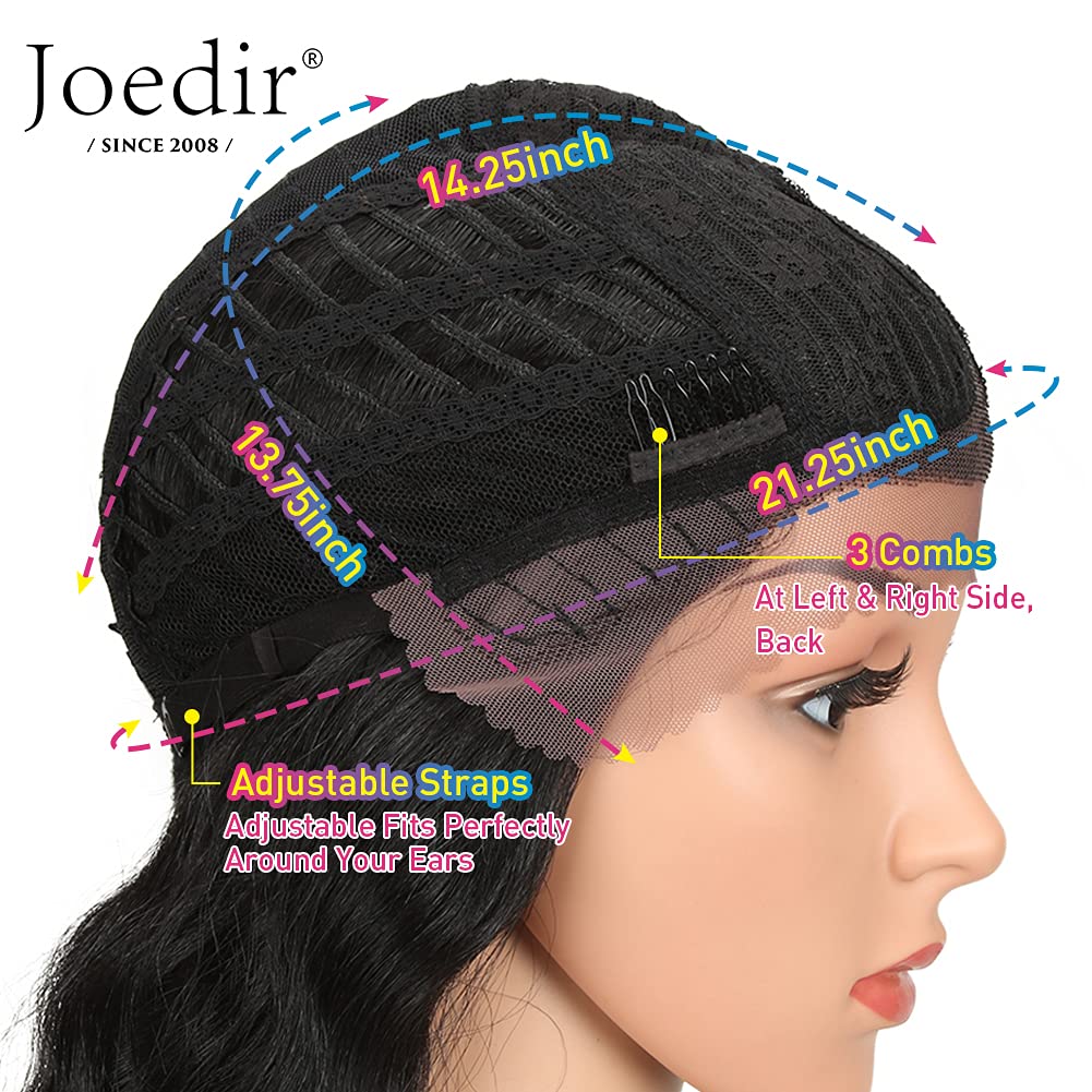 Joedir wig cap included for a tidy, ready-to-wear experience