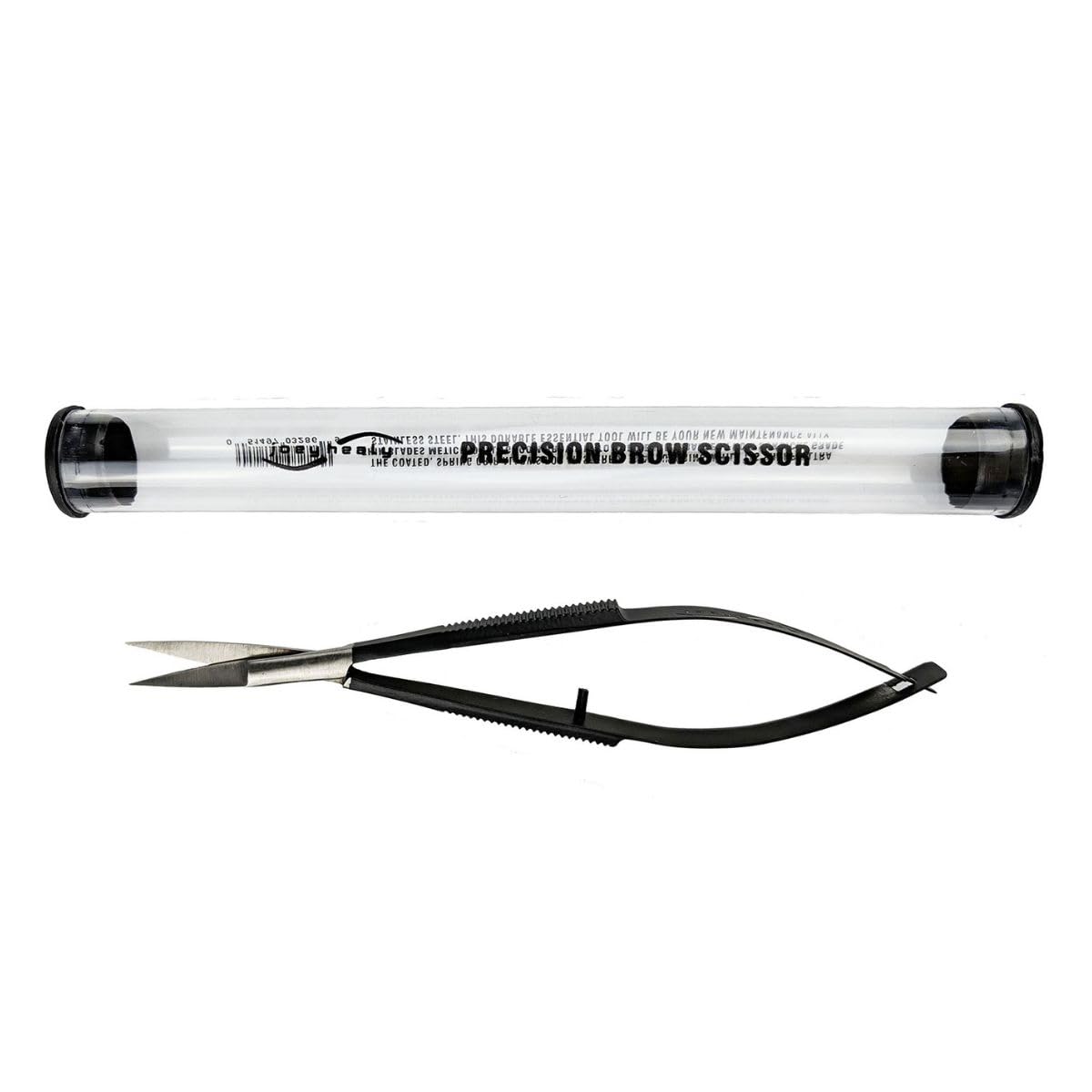 Joey Healy Precision Brow Scissor studio shot; pro-grade brow tool for trusted shaping.
