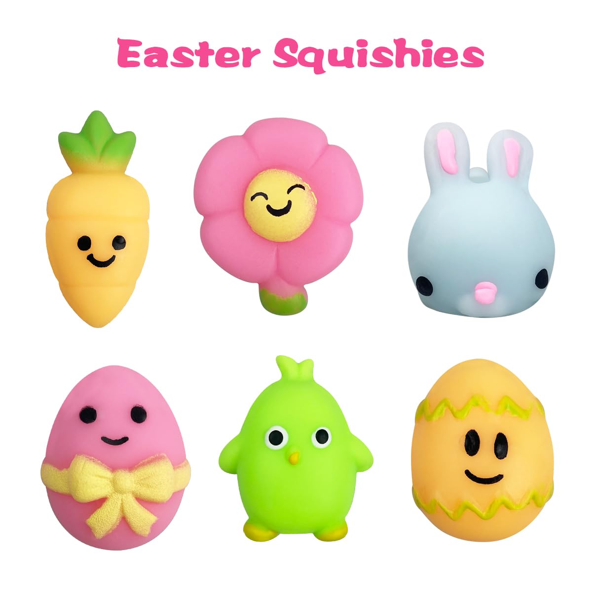 Inside each JoFAN bomb, a squishy Easter toy awaits discovery.