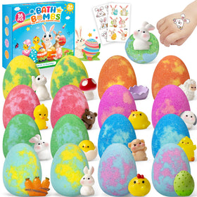 JOFEI bath bombs with surprise inside for kids' Easter egg hunts at bath time
