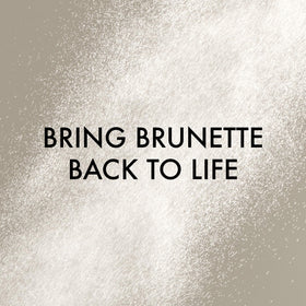 John Frieda Brilliant Brunette tinted root refresh absorbs oil and blends with dark hair