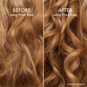 John Frieda Frizz Ease hairspray dries quickly with a lightweight feel.