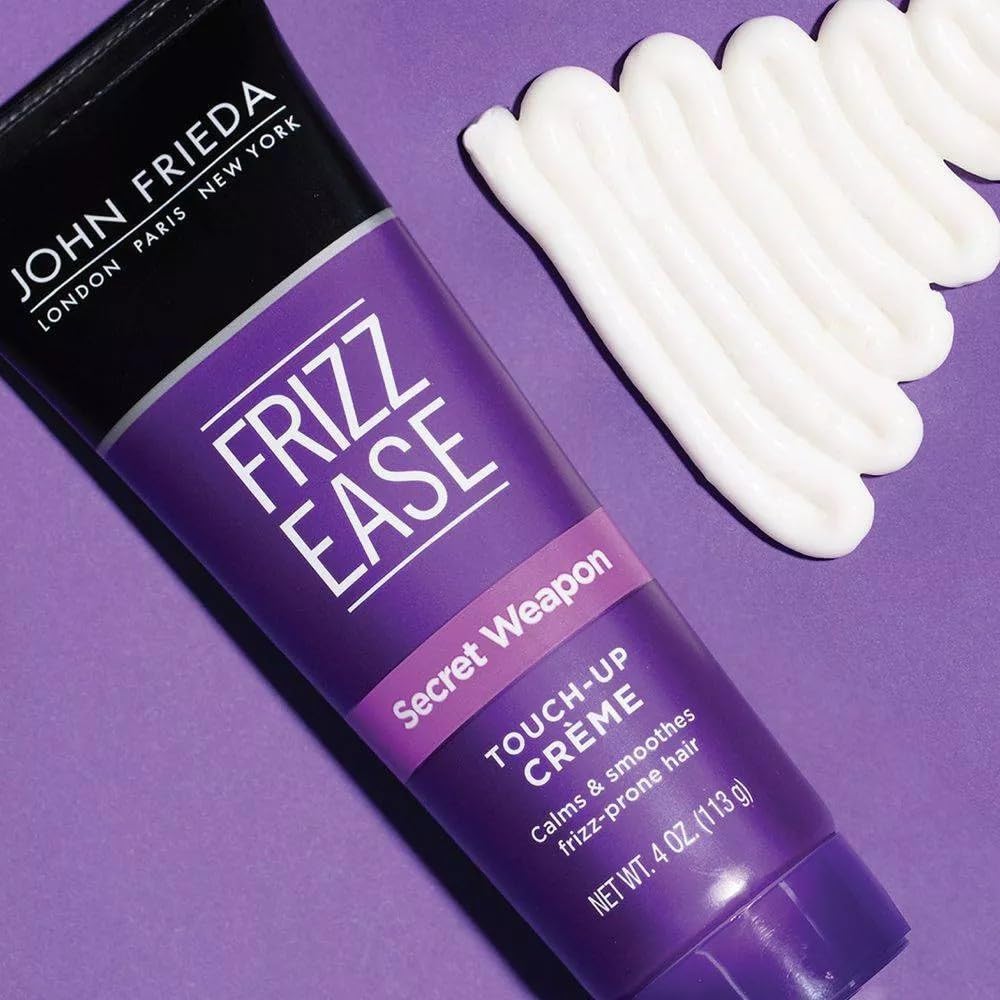 John Frieda Frizz Ease Secret Weapon casual wear usage on-the-go hairstyle touch-up