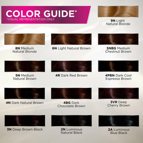 John Frieda Precision Foam two-color sessions for easy touch-ups.