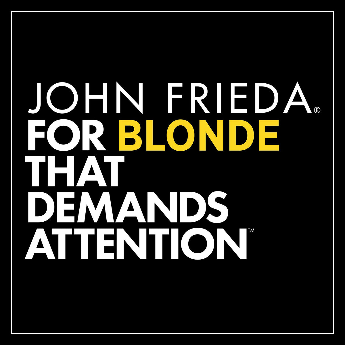 John Frieda Sheer Blonde color-safe formula protecting blonde color during wash