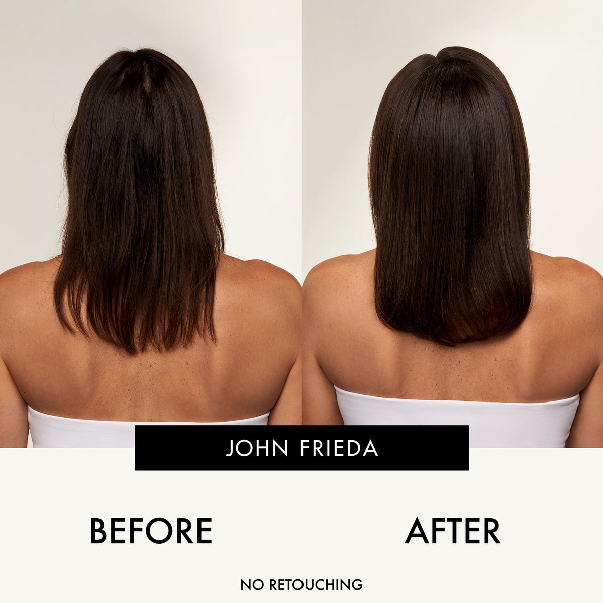 John Frieda ULTRAfiller+ lightweight hold for natural movement.