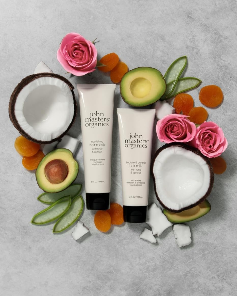 John Masters Organics creamy texture close-up for smooth styling
