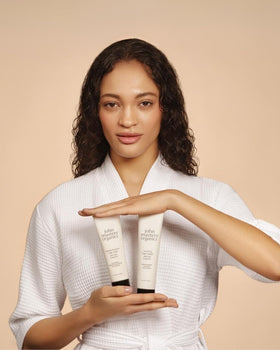 John Masters Organics rose-apricot fragrance close-up highlights sensory experience