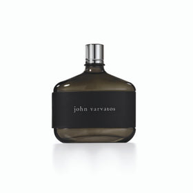 Flask-shaped bottle from the John Varvatos collection featured from the side