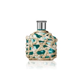 John Varvatos XX Artisan Teal baie rose note accent conveys subtle spice and sophistication.