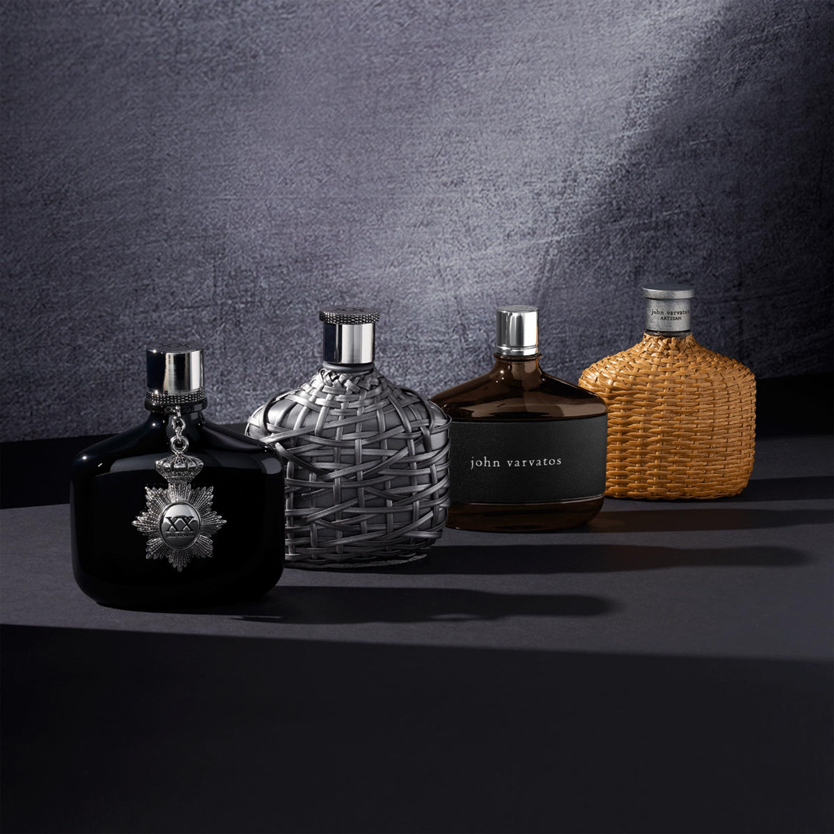 Gift-ready presentation pairs bottle and box artfully.