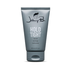 Johnny B Hold Tight clay gel bottle showing 3.3 oz size for versatile hold