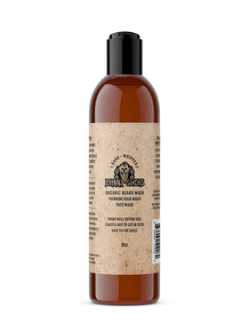 Johnny Slicks Beard Wash bottle pour for easy, mess-free beard cleansing