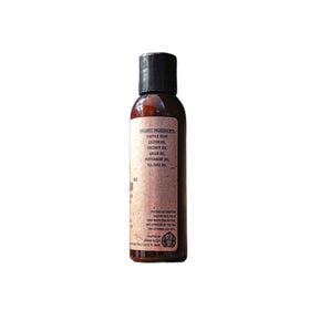 Tea tree and peppermint oils in Johnny Slicks beard wash refresh cleanse