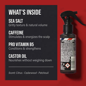 Johnny's Chop Shop Trigger Happy caffeine and panthenol formula for light conditioning.