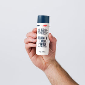 Johnny's Chop Shop travel-size powder for on-the-go styling.