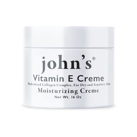 John's Vitamin E, A & D Cream tub for deep hydration