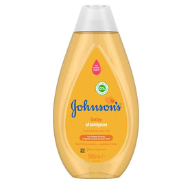 Johnson's Baby Shampoo bottle pour for gentle cleansing