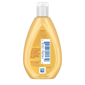 Johnson's Baby Shampoo hypoallergenic label highlighted on bottle