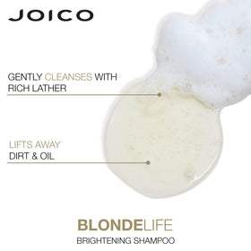 Joico Blonde Life Brightening Set packaging highlights a salon-quality cleansing duo.