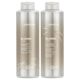 Joico Blonde Life Brightening Shampoo bottle offers gentle cleansing and blonde lift.