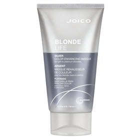 Joico Blonde Life Masque bottle delivering rich silver tone nourishment for blondes.