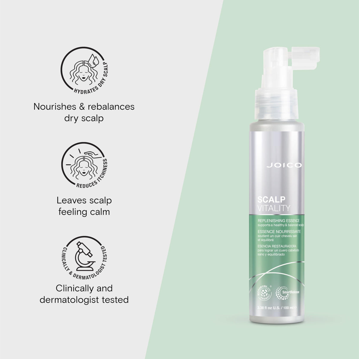 Joico Rosehip Oil ingredient provides nourishing, vitamin-rich care for hair.